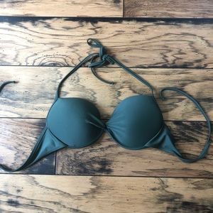 Push-Up Halter tie Bikini Top Padded